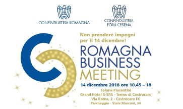 A Castrocaro Terme con Target Sinergie e le Confindustrie romagnole: l’azienda riminese partner di Romagna Business Meeting il 14 dicembre