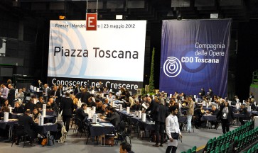 A Piazza Toscana i servizi logistici di Target Sinergie: presenti all'evento Cdo di Firenze del 28 maggio