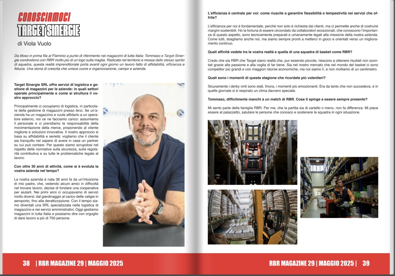 Intervista a Tommaso Pirozzi per la Rubrica "Conosciamoci" su RBR Magazine