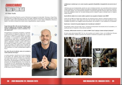 Intervista a Tommaso Pirozzi per la Rubrica "Conosciamoci" su RBR Magazine