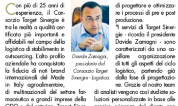 Su Sole 24 Ore la logistica di Target Sinergie nello speciale dedicato alle aziende di Rimini che innovano
