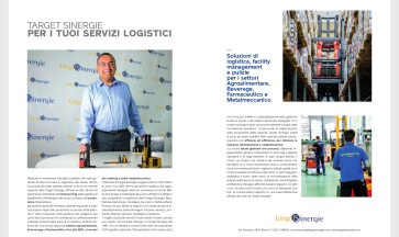 Target Sinergie su Imprese&Leader, il nuovo periodico di Confindustria Romagna: il servizio di due pagine con l’intervista a Davide Zamagni.