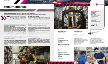 Target Sinergie sull’Annuario 2021 della rivista Logistica Management